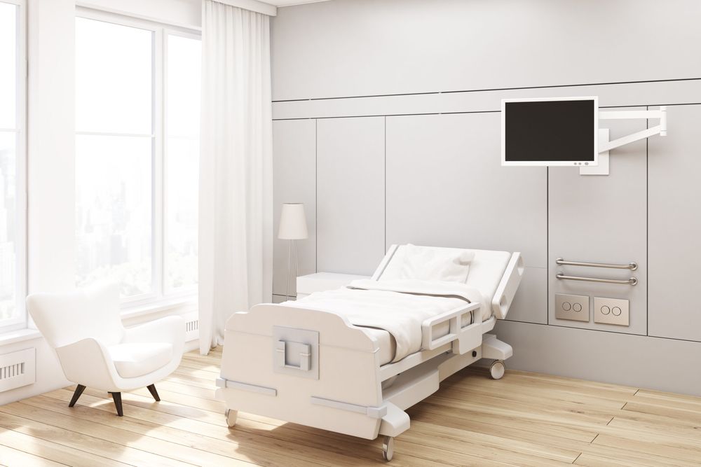 Patientenzimmer der Bettenstation im MCA